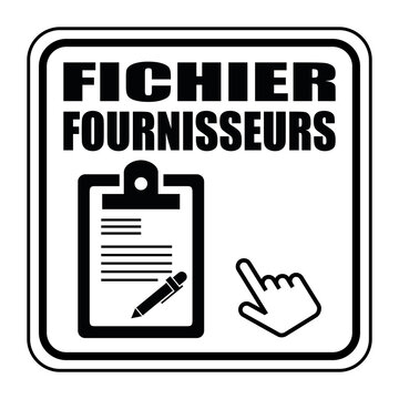 Logo fichier fournisseurs.