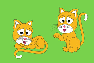 cute animal cartoon illustration