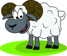 cute animal cartoon illustration