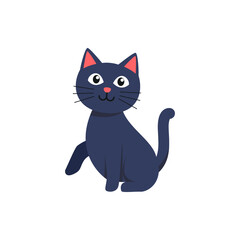 my belove cat vector illustration design on white backgound