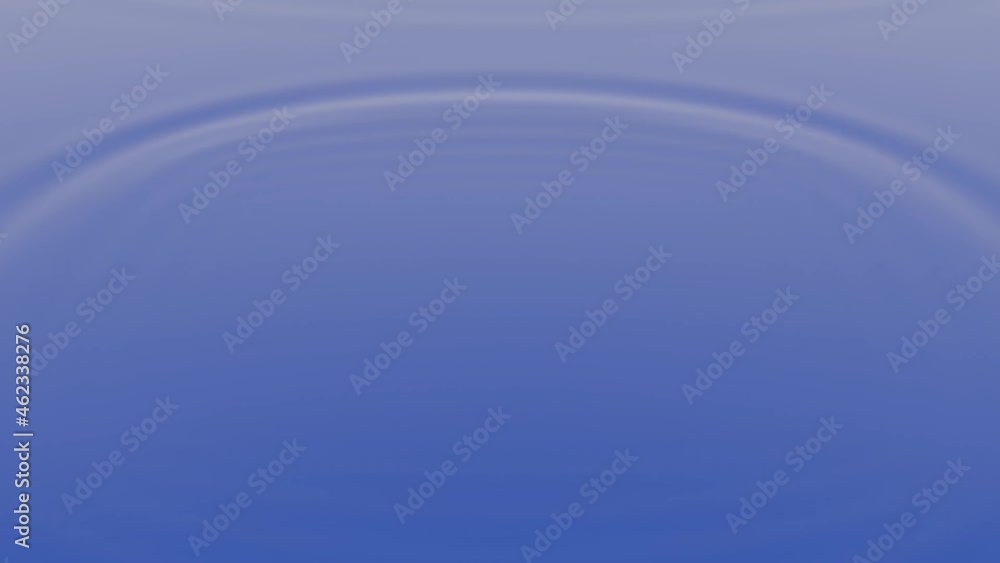 Poster colorful gradient animation of a sphere falling down and flying up above water surface. design. brig