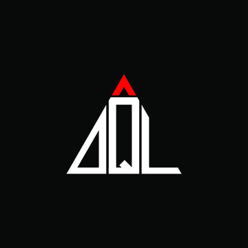 DQL letter logo creative design. DQL unique design, OQL letter logo creative design. OQL unique design


