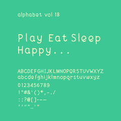 Elegant minimalist Modern alphabet.  casual typography fonts logo font Premium Vector