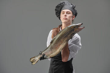 cook with fresh salmon