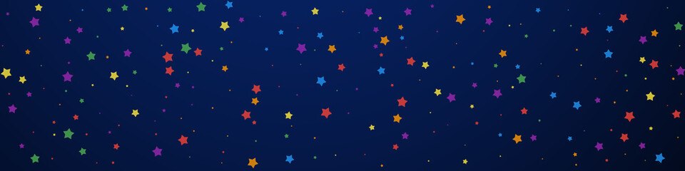 Obraz na płótnie Canvas Festive uncommon confetti. Celebration stars. Joyo