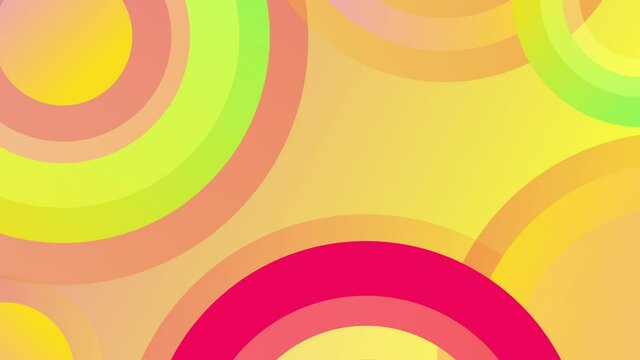Looped stylish geometric background motion graphics