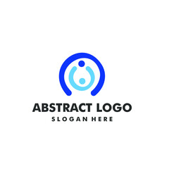 abstract people for famillr, parenting or charity logo design 