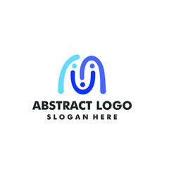 abstract people for famillr, parenting or charity logo design 