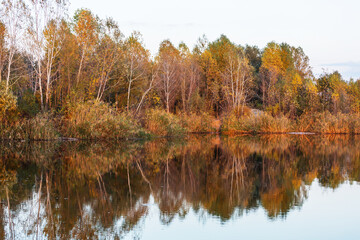 Autumn lake
