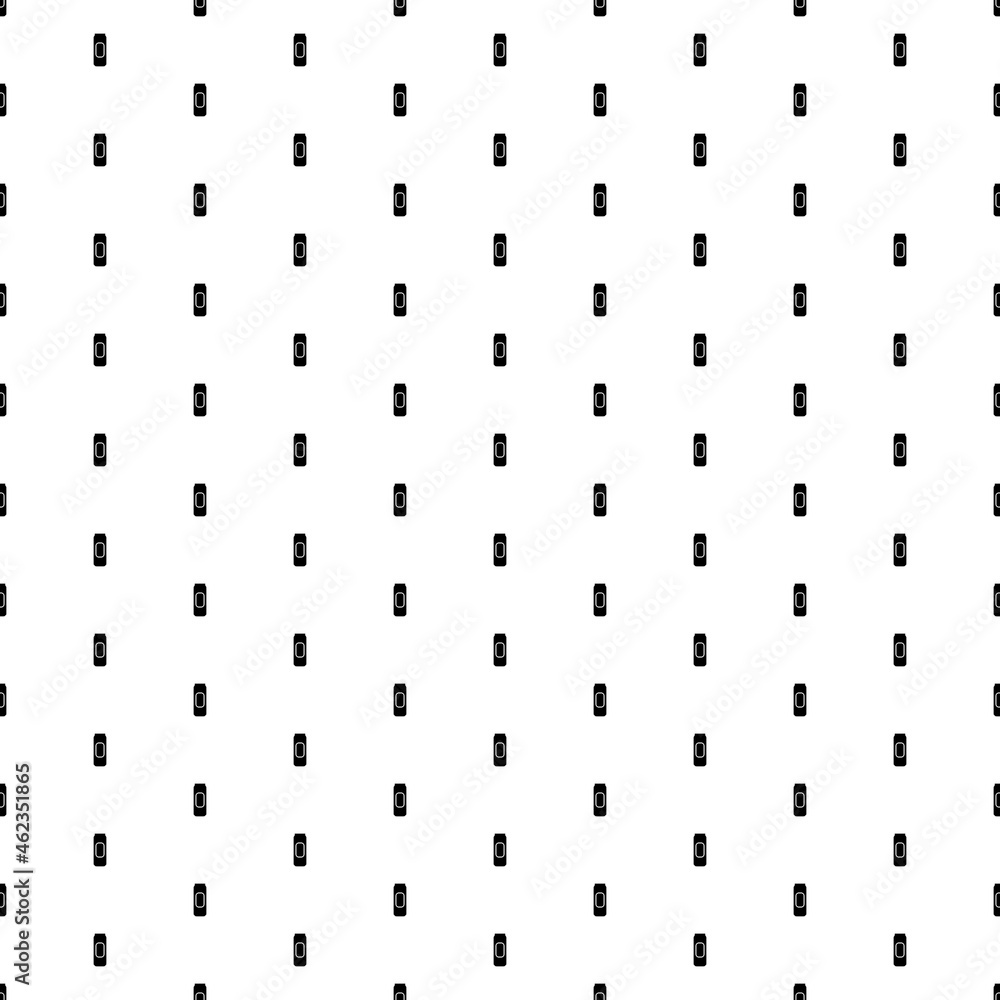 Poster square seamless background pattern from geometric shapes. the pattern is evenly filled with black be