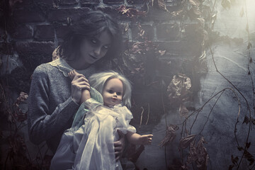 toy daughter for a ghost