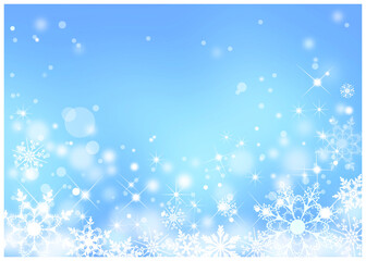 クリスマス_イルミネーション背景