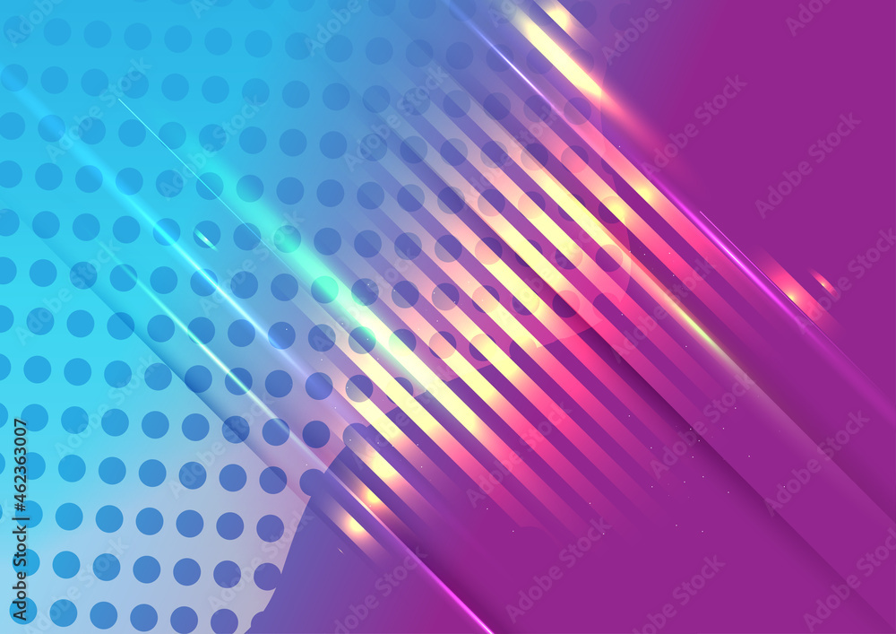 Aufkleber abstract geometric composition forms modern background with decorative triangles and patterns backdr