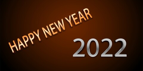 New beautiful Happy new year graphic's and stylish scenery 