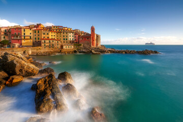 Tellaro is a charming Italian town in the province of Liguria, Italy. A fragment of architecture