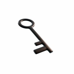 3D Key Illustration