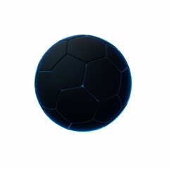 3D Soccer Ball Illustration
