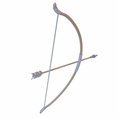 3D Archer Illustration