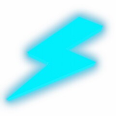 3D Lightning Illustration