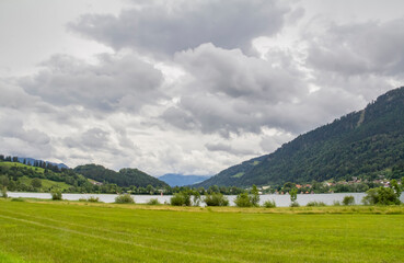 Fototapeta na wymiar Grosser Alpsee in Bavaria