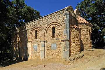 L'église Saint-Pantaléon près de Kastelli en Crète