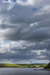 Fototapeta na wymiar Rusty fishing boats. Westport Ireland westcoast. Clouds.