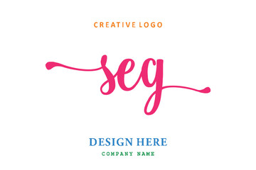 SEG lettering logo is simple, easy to understand and authoritative