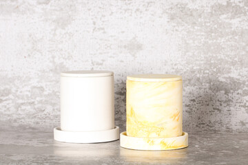 plaster molds for handmade candles