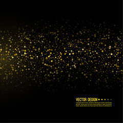 Yellow glitter texture.