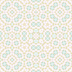 Abstract kaleidoscopic background illustration - lacy pattern.