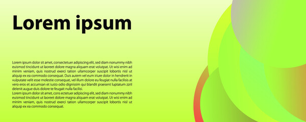 A colorful banner for the website