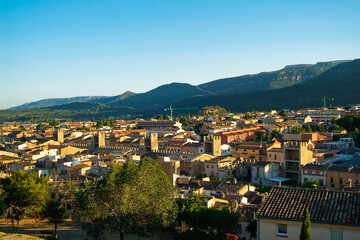 Fototapeta na wymiar Montblanc, localidad situada en el norte de la provincia de Tarragona, Catalunya