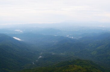 view from the mountain