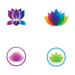 Beauty Vector lotus icon
