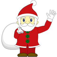 サンタクロースのイラスト