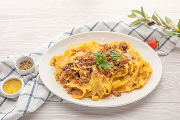 pasta with meat