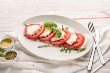 salad with vegetables caprice