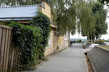 old town street, old buildings