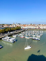 Fototapeta na wymiar Vieux port de La Rochelle, Charente-Maritime