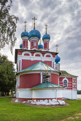 Fototapeta na wymiar Church of Demetrius on the Blood, Uglich, Russia