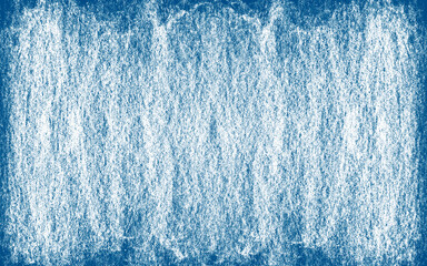 Ice blue abstract pencil drawing background. Template Christmas banner design, coal drawing backdrop, charcoal background, snow blue wallpaper. Monochrome artistic xmas backdrop, white grainy spot.Ice