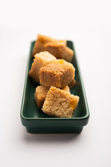 Indian milk cake or alwar ka mawa
