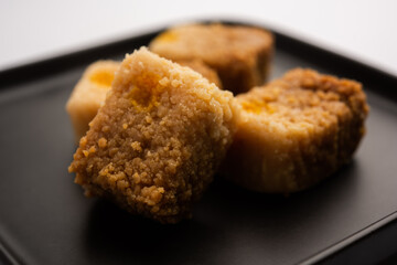 Indian milk cake or alwar ka mawa