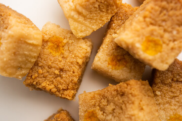 Indian milk cake or alwar ka mawa