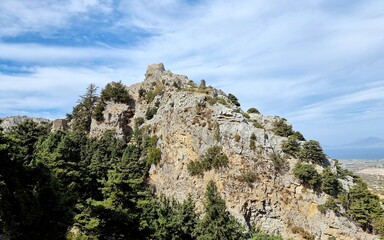 Fototapeta na wymiar The Castle of Antimachia in Kos