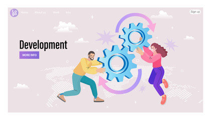 couple  near cog , development for work.