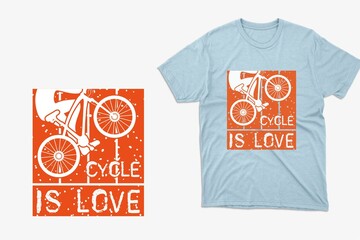 Cycle Ride T-shirt design 