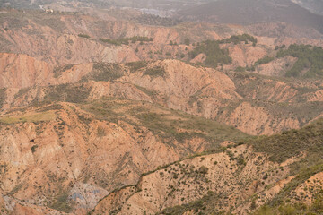 mountainous landscape in southern Spain