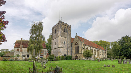 Fototapeta na wymiar Dorchester Abbey - Dorchester-on-Thames