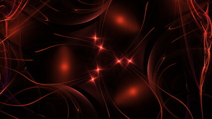 抽象的でフラクタルな高解像度の背景